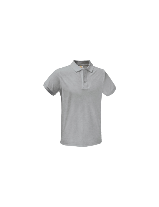 Polo Manica Corta SOLARIS/5 Grigia 100% Cotone | ePanza