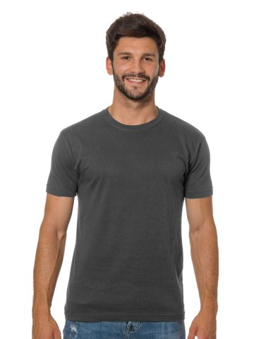 T-Shirt Manica Corta Cotone Grigio Piombo | ePanza