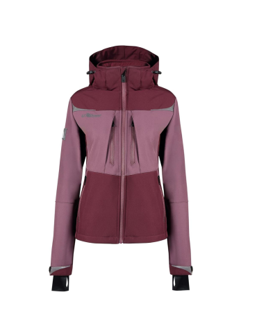 GIACCA DONNA SOFTSHELL "VERVE" UPOWER DARK PURPLE 2