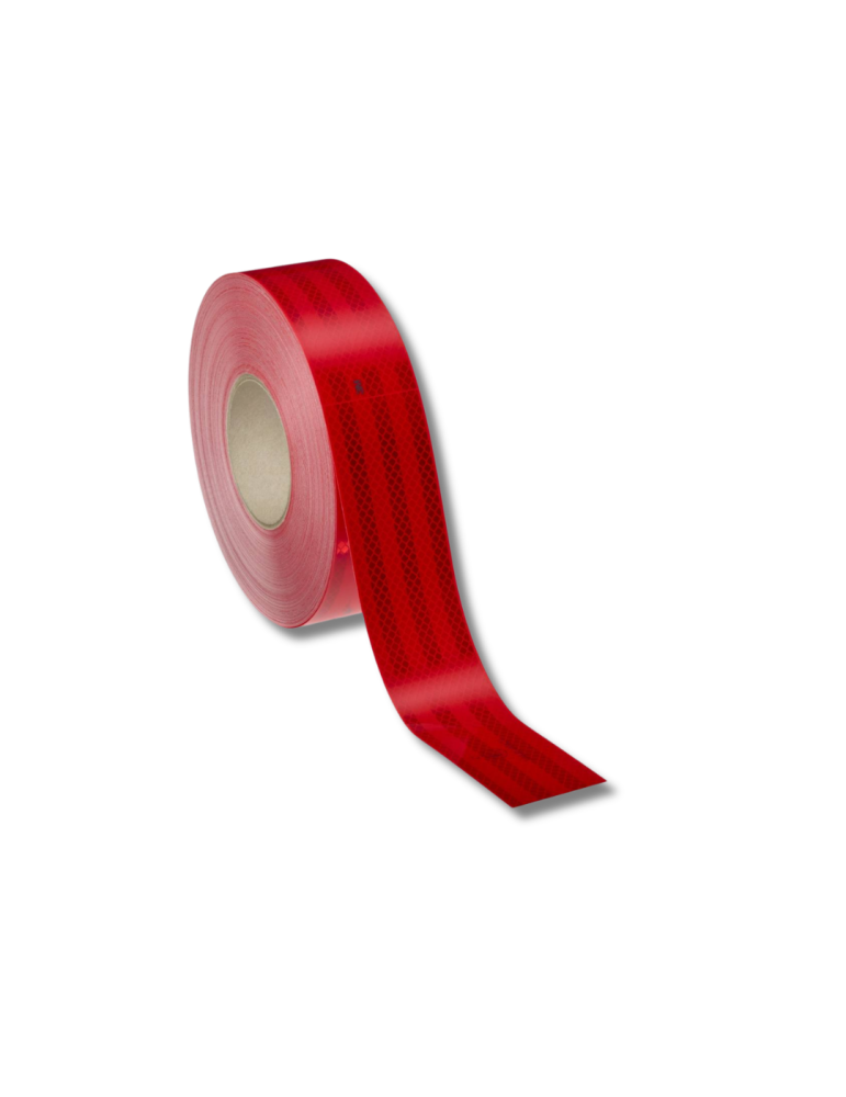 Nastro Adesivo Catarifrangente Rosso 50M