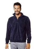 Pyle in poliestere con zip corta