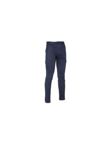 Pantaloni slim fit stretch invernali blu