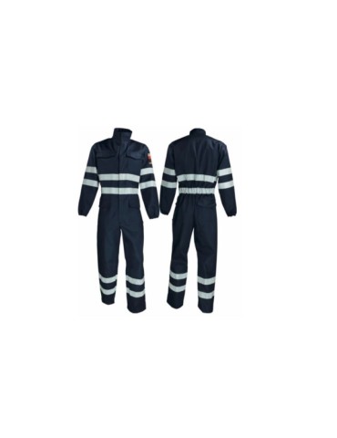 Blue multi-protection suit