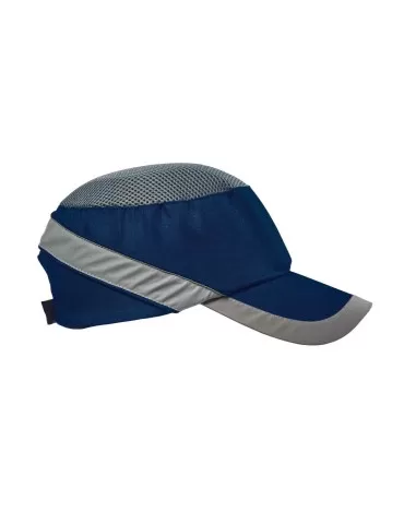 ventilated helmet with impact protection and removable shell Colour: Navy HV