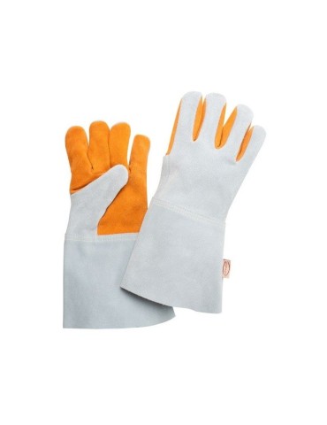 Thermal split gloves, 35 cm internally lined