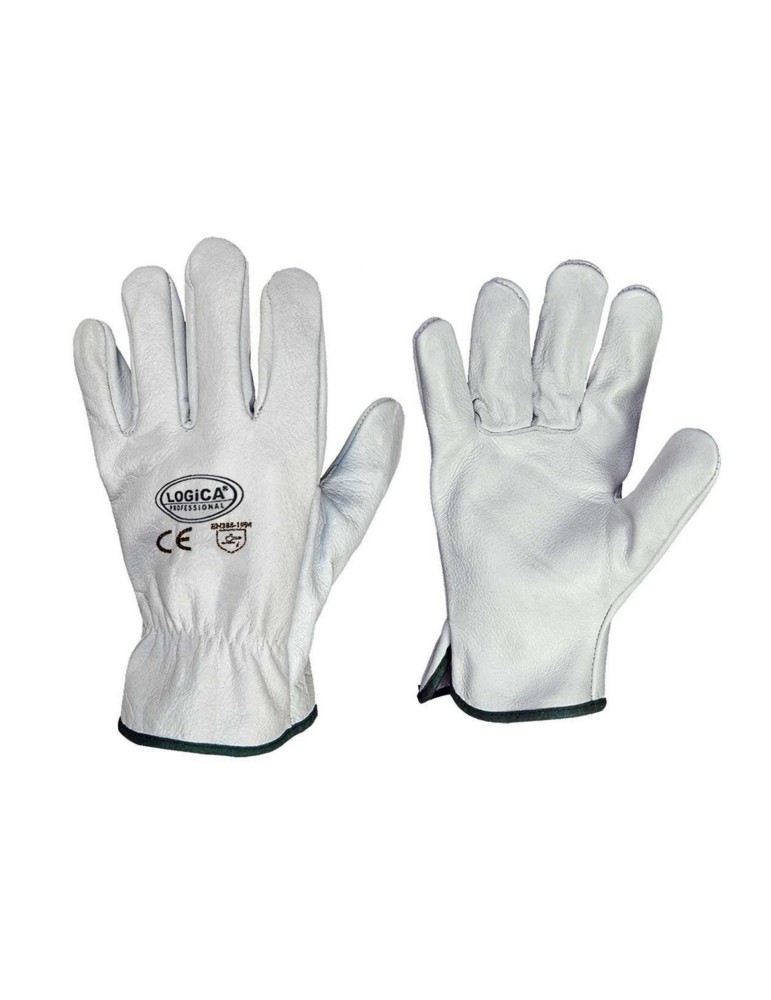Buffalo grain leather gloves 4 tips " 114e2s " Buffalo grain leather gloves 4 tips " 114e2s "