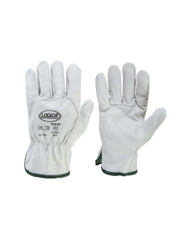 Guanti pelle fiore bianco 3tips 114e2sb