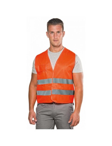 Gilet con portanome e bustina taglia unica