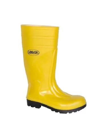 Gelber PVC-Sicherheitsstiefel