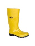Botte de sécurité jaune en PVC