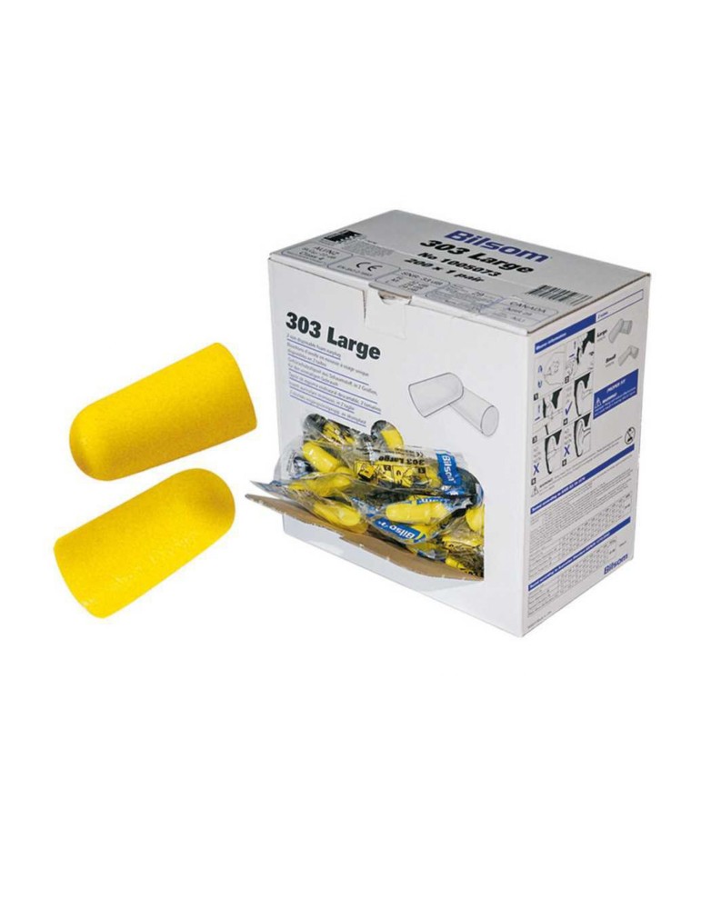 Bilsom-Ohrstöpsel-Packung. 200 Paare