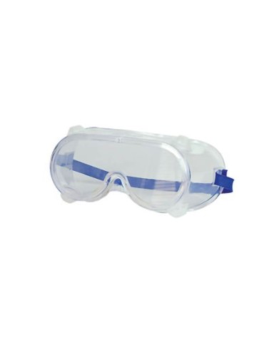 Goggle glasses with elastic fabric