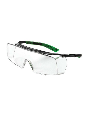 Transparent overlapping glasses