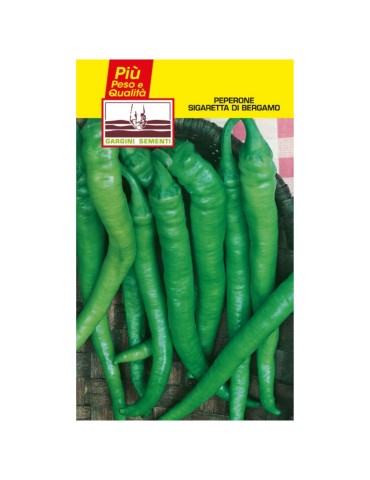 Seed sachets pepper Bergamo cigarette