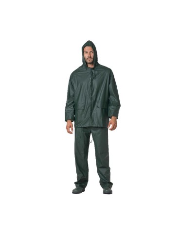 Polyurethane rainproof suit