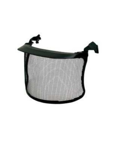 Protective mesh visor for helmet