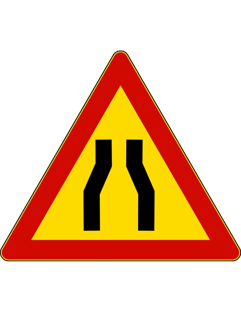 Côté triangle 90 en fer classe 1 fig. 384 « goulot d’étranglement symétrique »