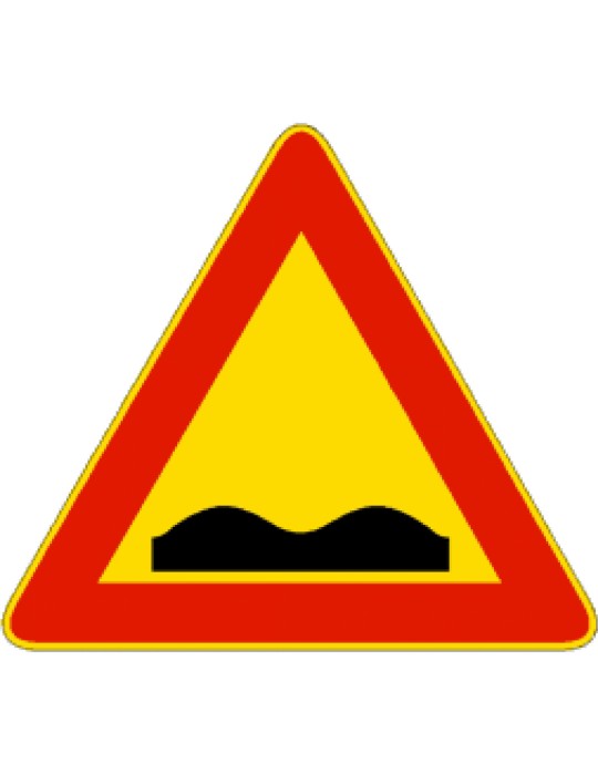 Triangle side 90 in iron class 1 fig. 389 "deformed road"