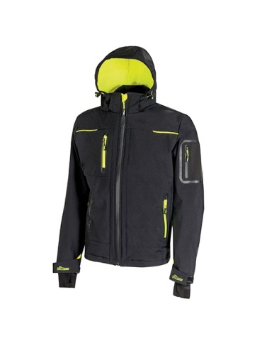 Chaqueta de trabajo "espacio" de carbono negro