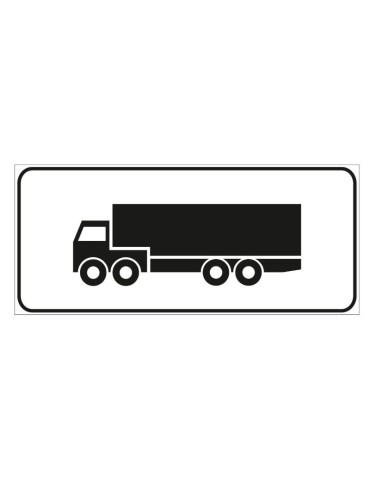 Supplementary sheet metal panel 50x25 mod. 4/a &quot;limitation or exception&quot;