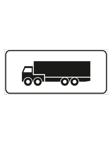 Supplementary sheet metal panel 50x25 mod. 4/a &quot;limitation or exception&quot;
