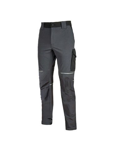 Pantaloni da lavoro &quot; world &quot; asphalt grey