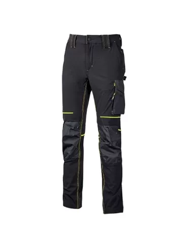 Work trousers &quot; atom &quot; black carbon