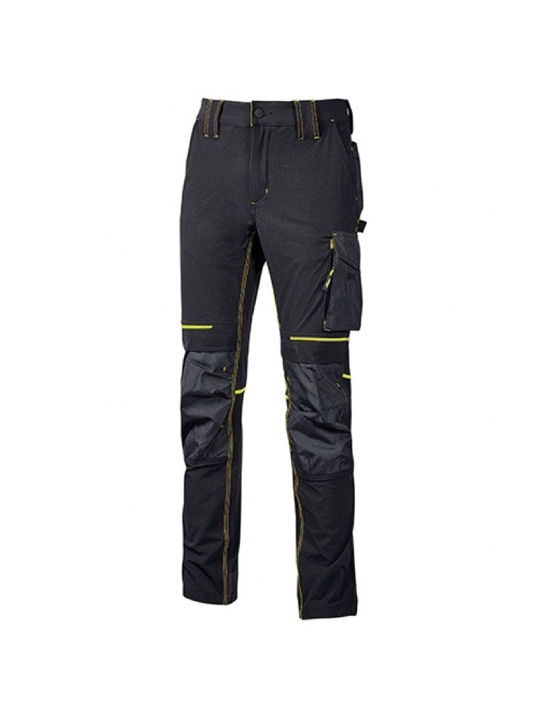 Pantalon de travail « atome » carbone noir