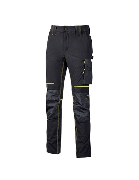 Pantalon de travail « atome » carbone noir