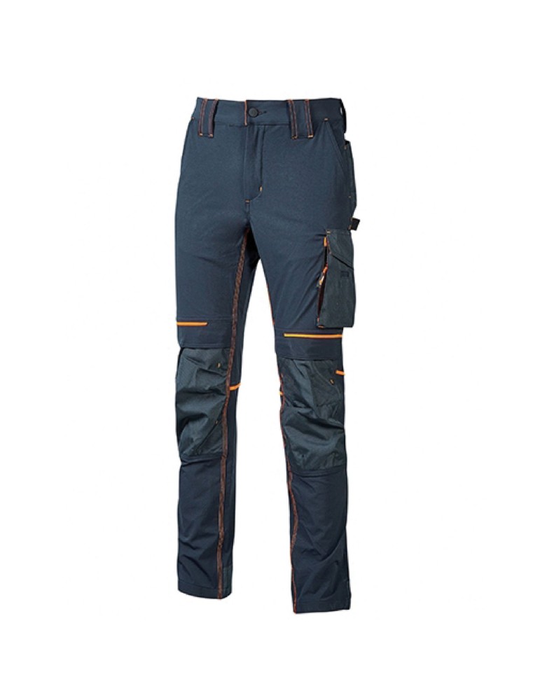 Pantalon de travail « atom » bleu profond