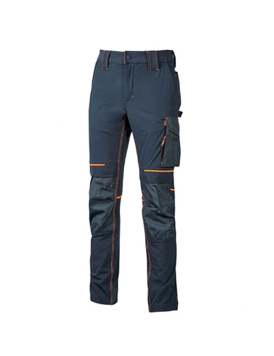 Pantalon de travail « atom » bleu profond