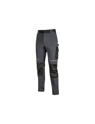 Pantalon de travail « atom » gris asphalte