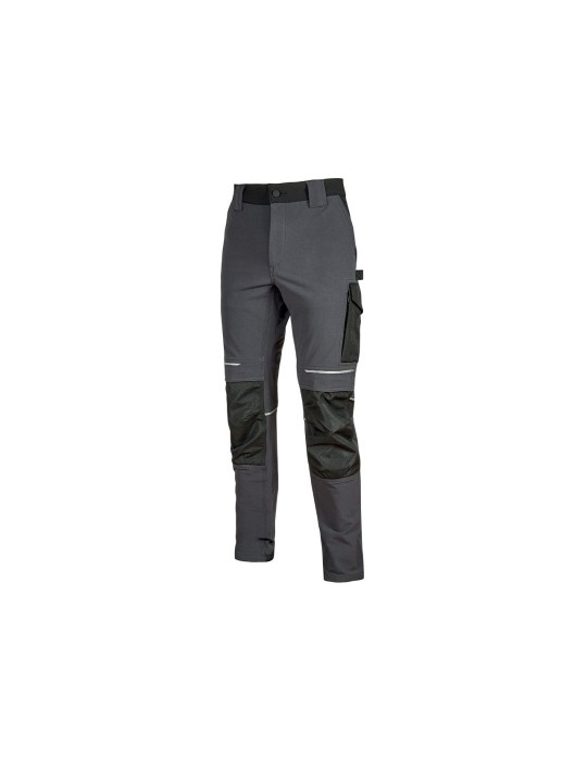 Pantaloni da lavoro " atom " asphalt grey