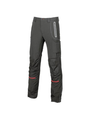 Pantalons de travail « pit » en carbone noir