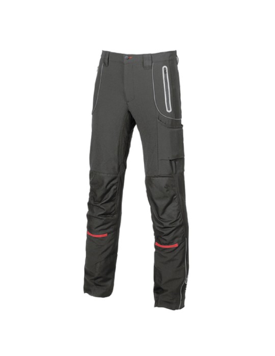 Pantalones de trabajo "foso" de carbono negro