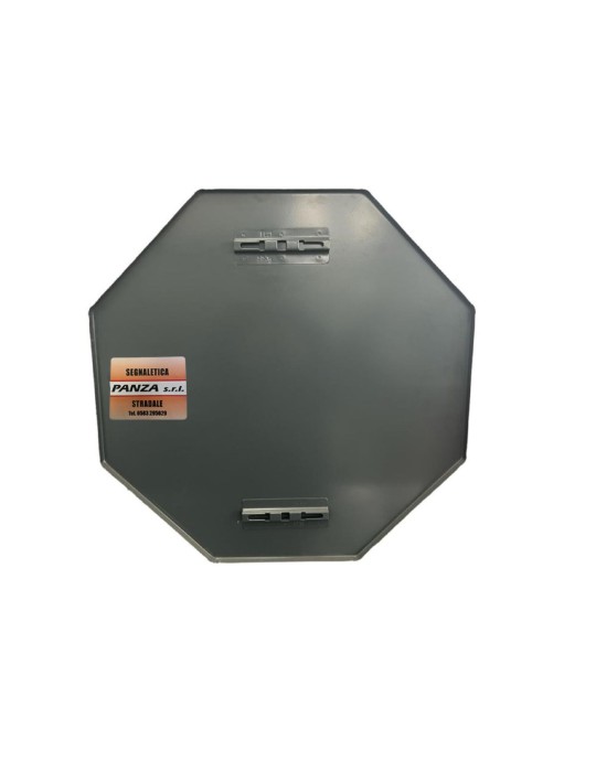 Wide octagon. 90 cm class 2 sheet metal fig. 37 " Stop "