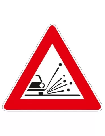 Triangle side 90 sheet metal class 1 fig. 29 &quot;Material unstable on the road&quot;
