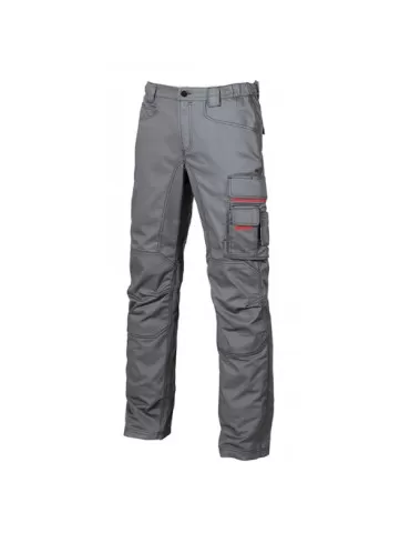 Pantaloni da lavoro &quot; grin &quot; grey meteorite
