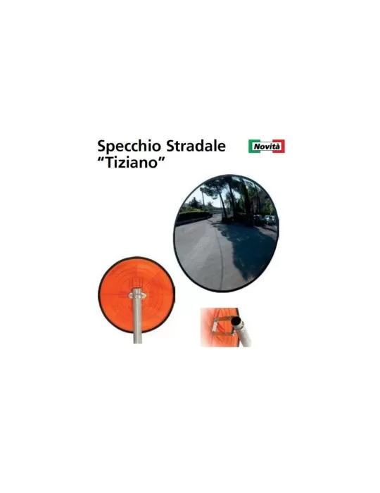 Street mirror "Tiziano" diameter 60 cm