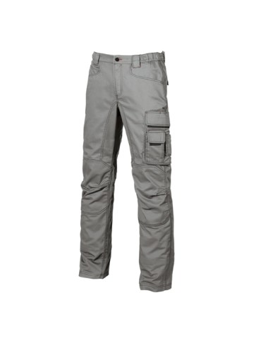 Pantalon de travail « sourire » gris pierre