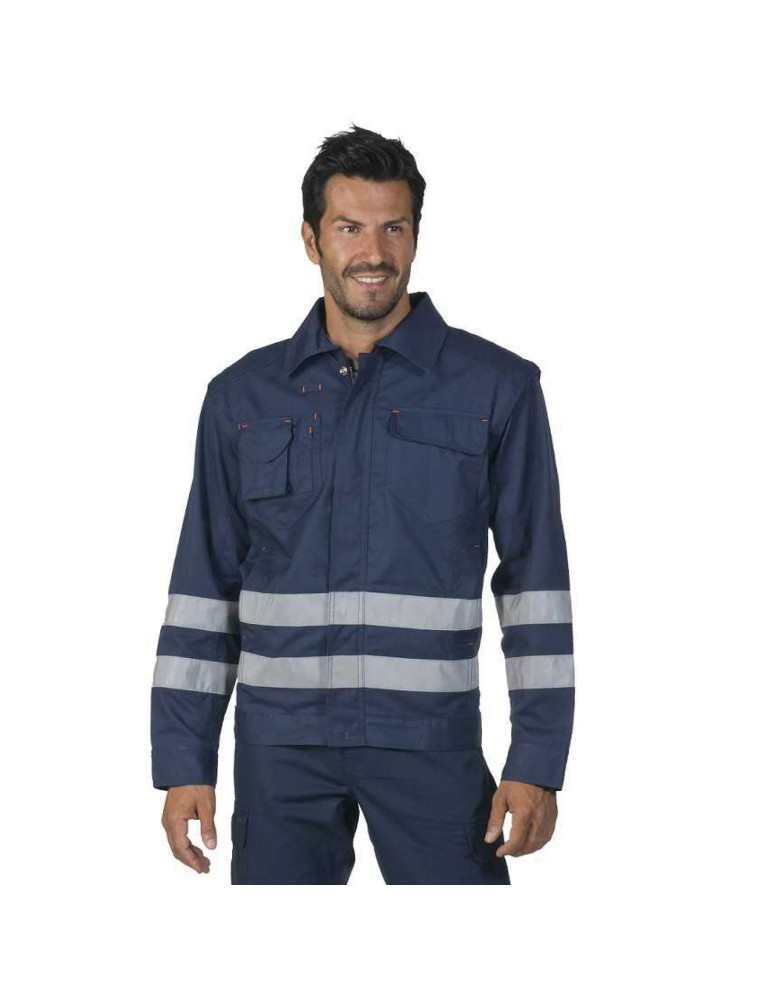 Giubbino blu doppia banda Giubbino blu doppia banda