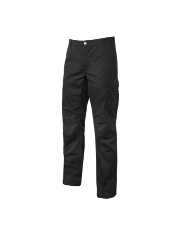 Pantalones de trabajo "océano" de carbono negro