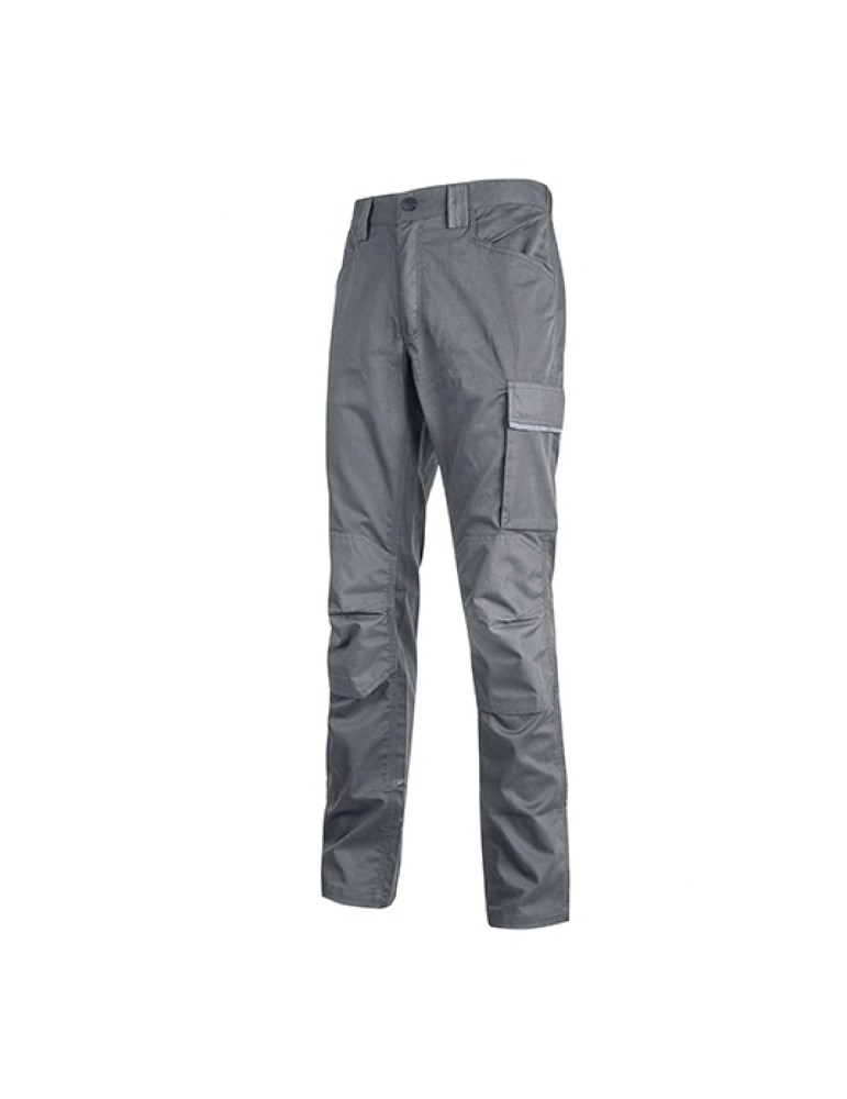 Meek grey iron work trousers