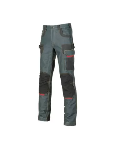 Jeans da lavoro &quot; platinum button &quot; rust jeans