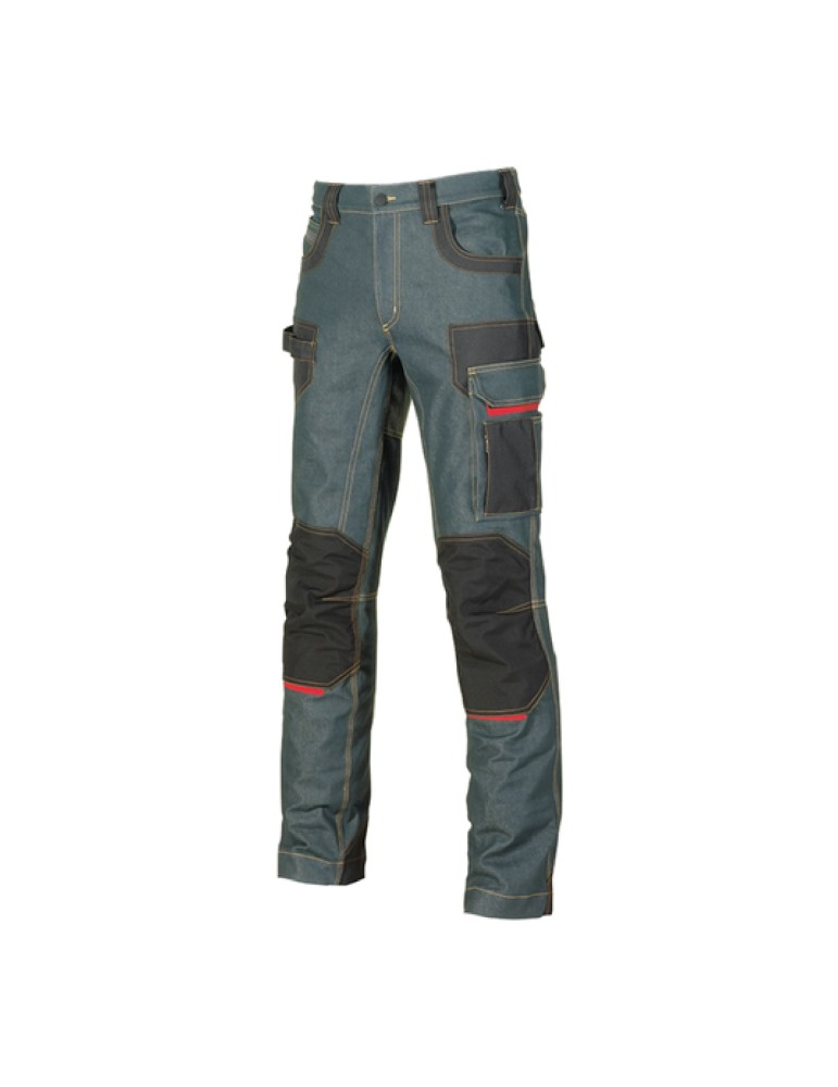 Work jeans " platinum button " rust jeans