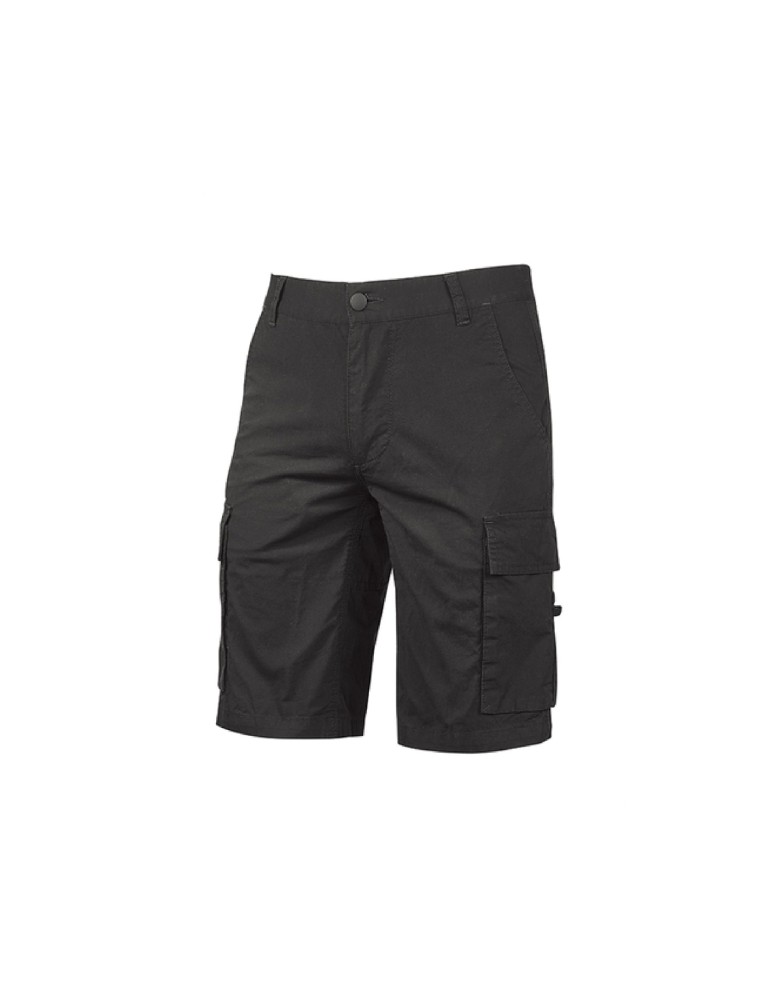 Pantalones cortos de trabajo "verano" negro de carbono