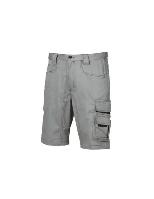 Pantalones cortos de trabajo "fiesta" gris piedra