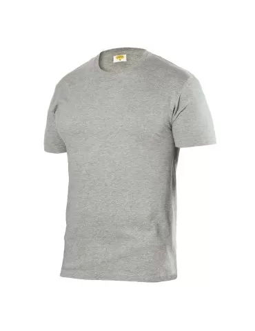 T-shirt basic girocollo grigia