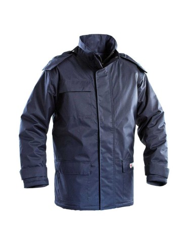 Giaccone trivalente oxford ggx parka imbottito blu