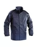 Giaccone trivalente oxford ggx parka imbottito blu